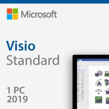 MS Visio Standard 2019 Windows von SOFTWAREHUBS