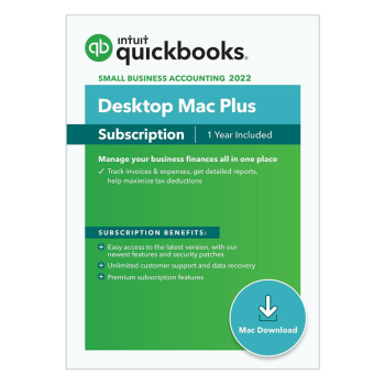 Intuit QuickBooks Desktop pour Mac Pro Plus 2022 - SoftwareHUBs by SSG