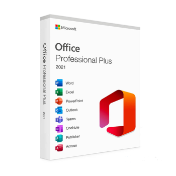 Microsoft Office Professional Plus 2021 für Windows 10, Windows 11 PC Unbefristete Softwarelizenz, 1 Benutzer - SoftwareHUBs