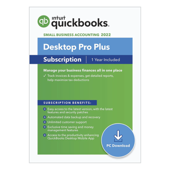 QuickBooks Desktop Pro Plus 2022 - SoftwareHUBs by SSG