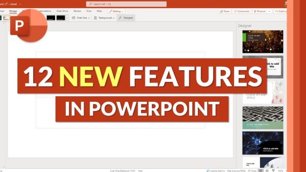 newfeatues office2021 powerpoints