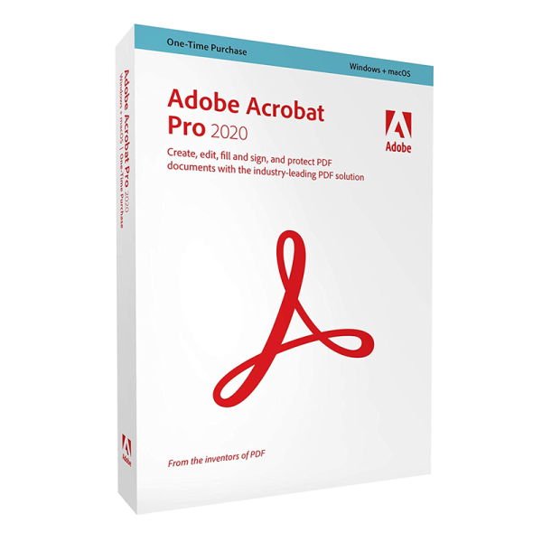 Adobe Acrobat Pro 2020 for MAC OS Digital Lifetime License ( Non Subscription )