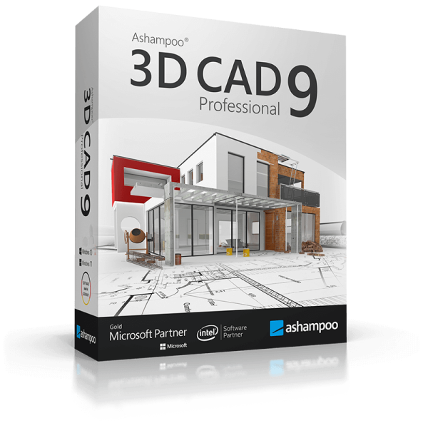 Ashampoo® 3D CAD Professional 9 - SOFTWAREHUBS by SSG
