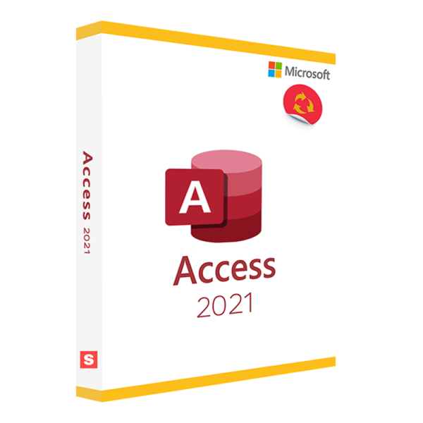 Microsoft Access 2021 Professional für Windows PC - Einzelhandelslizenz für 1 PC
