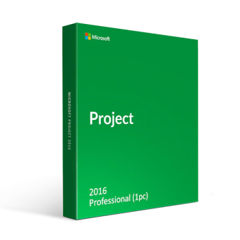 Microsoft Project Professional 2016 Lizenz für Windows - 1PC von SOFTWAREHUBS