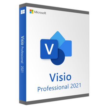 Microsoft Visio Professional 2021 para Windows - Tarjeta llave del producto - 1 PC by SOFTWAREHUBS