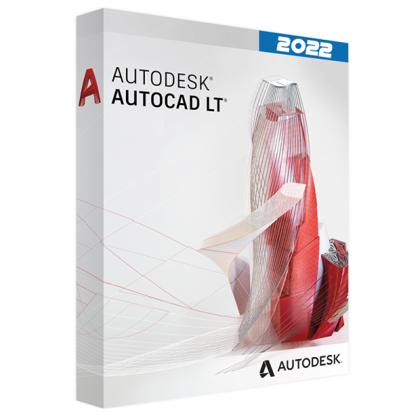 AutoCAD LT 2022 for Win or MacOS, 1-Year Term Software License - Autodesk by SOFTWAREHUBS
