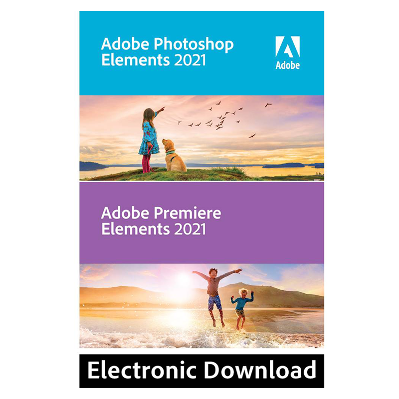 Buy Adobe Photoshop Elements 2022 & Premiere Elements 2022 Bundle