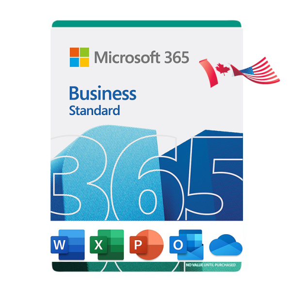Microsoft 365 Business Standard KLQ-00495 12-Month Subscription, 1 person - Premium Office apps 1TB OneDrive cloud storage - PC Mac Download by SOFTWAREHUBS