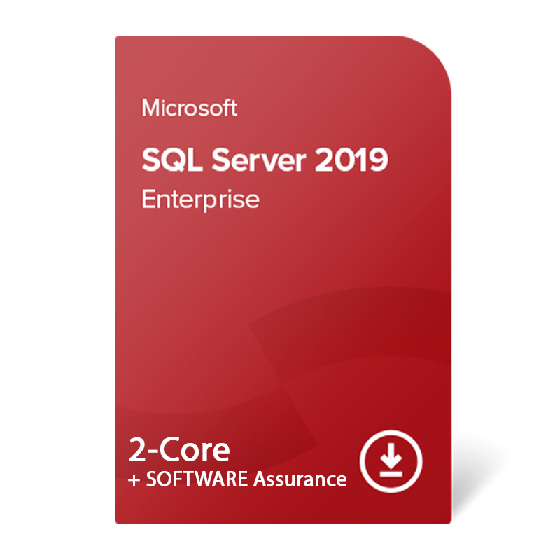 Buy Microsoft SQL Server 2019 Enterprise - 2 Core License + Software Assurance | MFG Part 7JQ-01631 - SOFTWAREHUBS.COM : The Most Trusted Brand & Software HUBs in the World