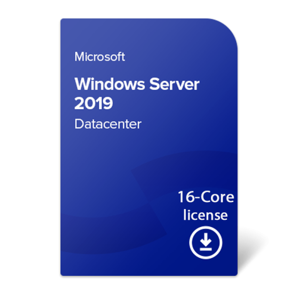 Microsoft Windows Server 2019 Datacenter - 16 Core License by SOFTWAREHUBS