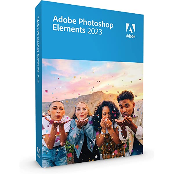 Adobe Photoshop Elements 2023 Perpetual License One Time Purchase for 1 PC 1 Mac Digital Download