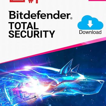Bitdefender Total Security 5 Device, 1-Year Subscription, Global - Bitdefender