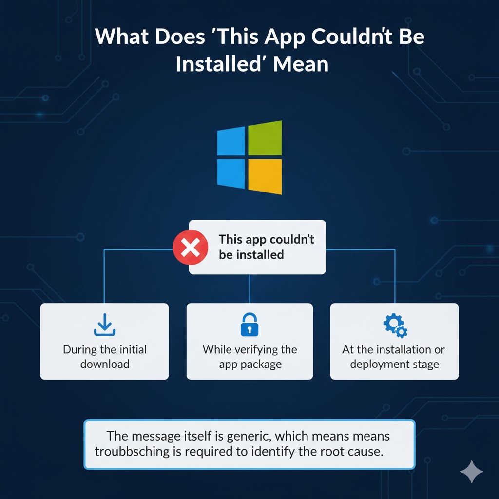 Microsoft Store Installation Error: How to Fix “This App Couldn’t Be Installed” - 2026 5 Microsoft Store Installation Error2