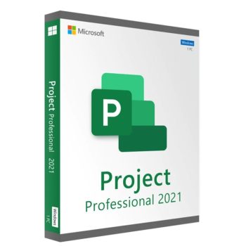 Microsoft Project Professional 2021 License for Windows - 1PC by SOFTWAREHUBS