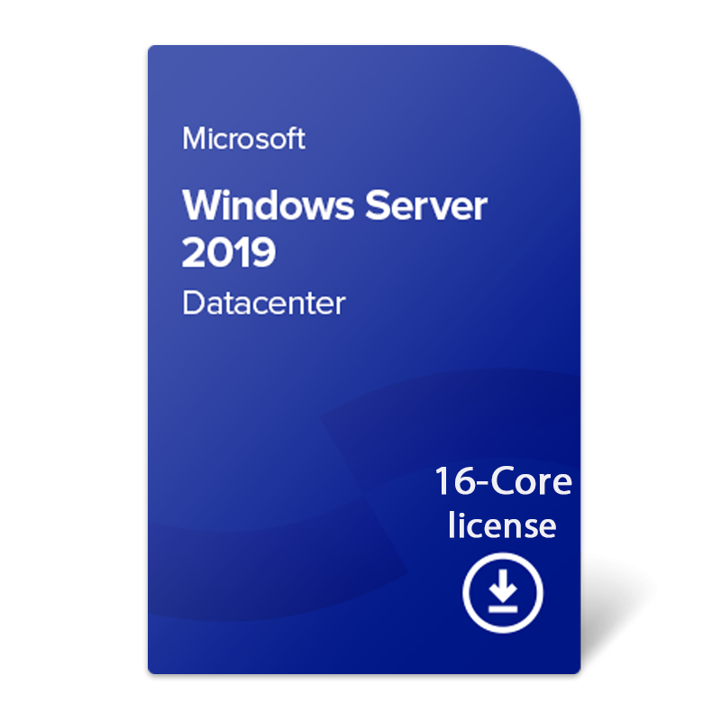 Microsoft Windows Server 2019 Datacenter - 16 Core License by SOFTWAREHUBS Microsoft Windows Server 2019 Datacenter - 16 Core License by SOFTWAREHUBS
