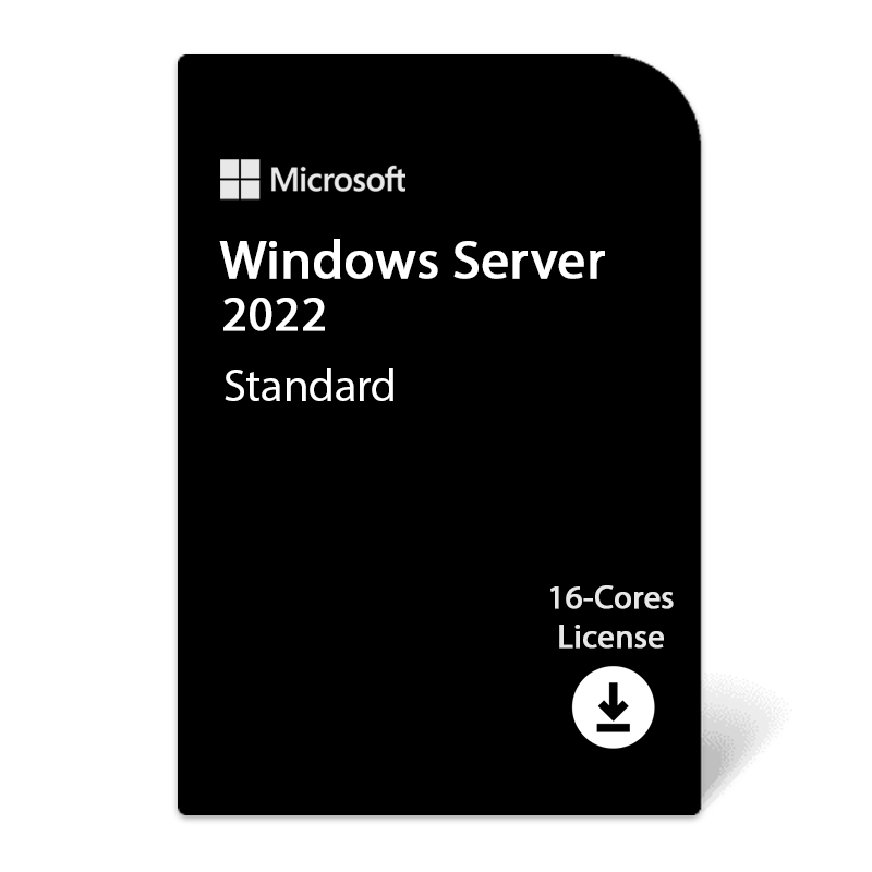 Microsoft Windows Server 2022 Standard - 16 Core License Instant Download - MFG Part P73-08328 Microsoft Windows Server 2022 Standard - 16 Core License Instant Download - MFG Part P73-08328