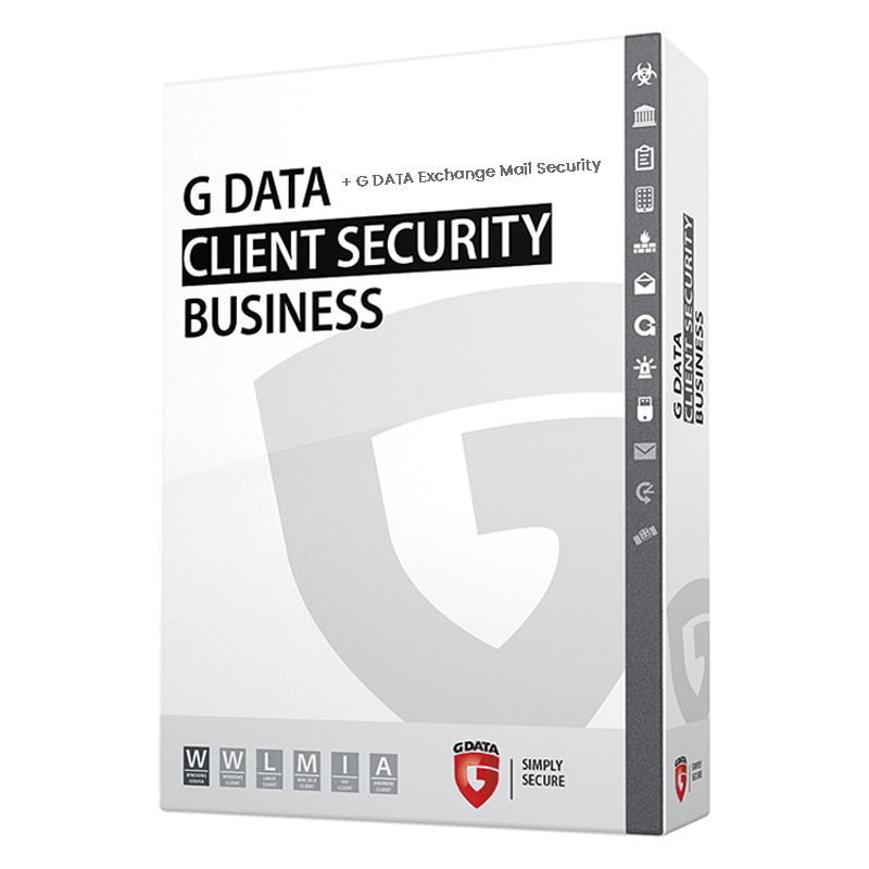 G DATA Client Security Business with G DATA Exchange Mail Security G DATA Client Security Business with G DATA Exchange Mail Security