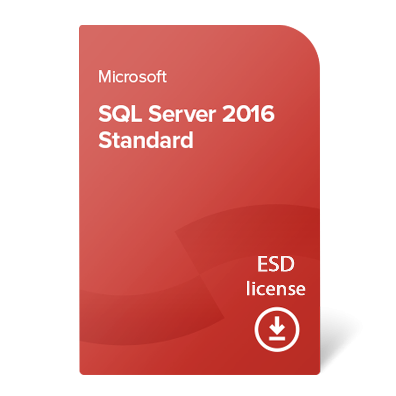 Microsoft SQL Server 2016 Standard License, Download MFG Part 228-10602 - SoftwareHUBS Microsoft SQL Server 2016 Standard License, Download MFG Part 228-10602 - SoftwareHUBS