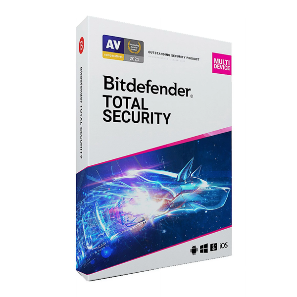 Bitdefender Total Security 10 Device, 1-Year Subscription, Global - Bitdefender US Bitdefender Total Security 10 Device, 1-Year Subscription, Global - Bitdefender US