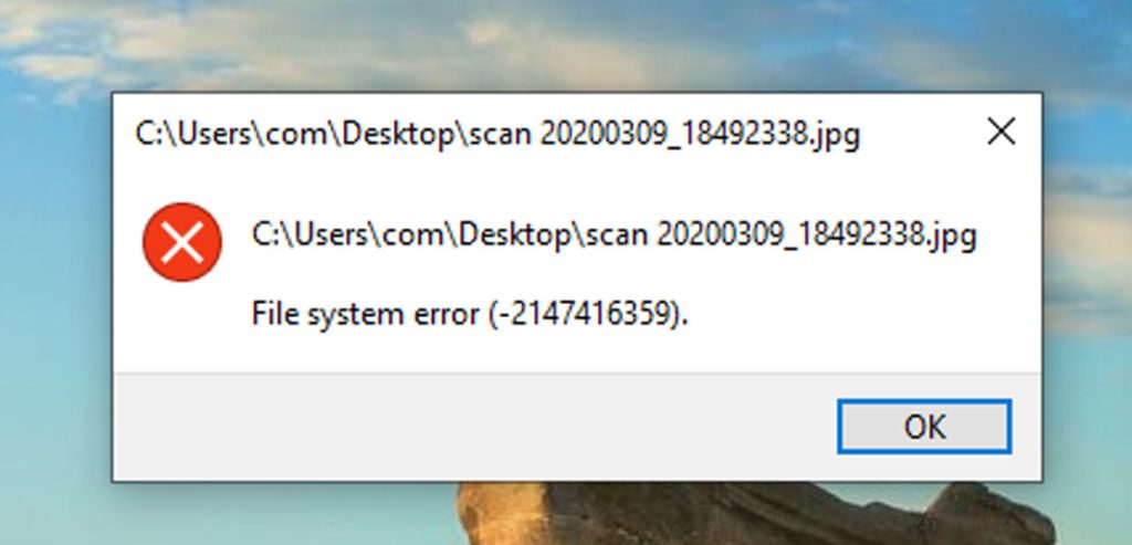 How to Resolve File System Error (-805305975) on Windows 11/10