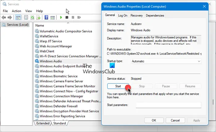 How to Resolve the Audio Services Not Responding Issue in Windows 10