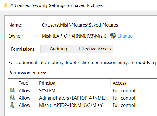 Resolved: “Permission Required to Perform This Action” on Windows 10