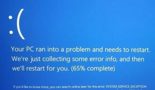 How to Resolve the System Service Exception Error in Windows 10