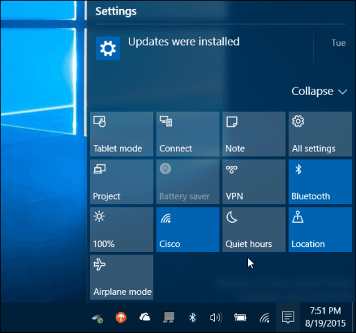 Guide to Using and Customizing the Action Center in Windows 10