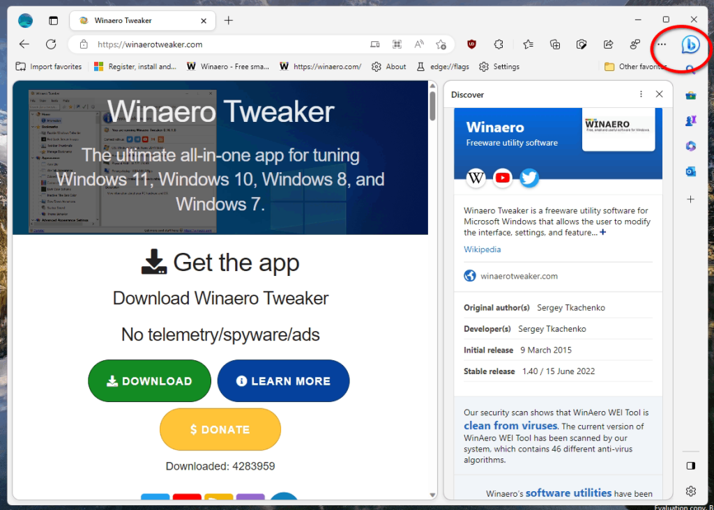 How to Disable the Bing Discover Button in Microsoft Edge – 2024