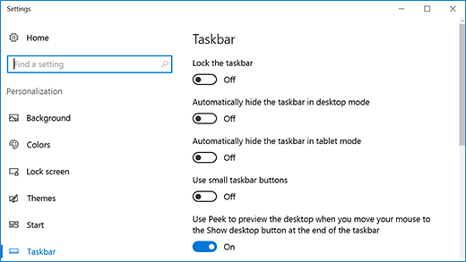 How Can I Reduce the Size of the Taskbar on Windows 10?
