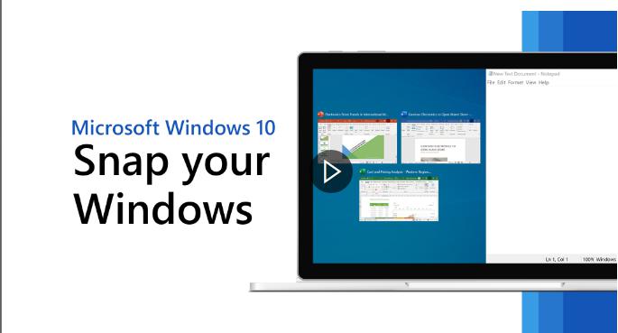 How to Use Split Screen Feature in Windows 10