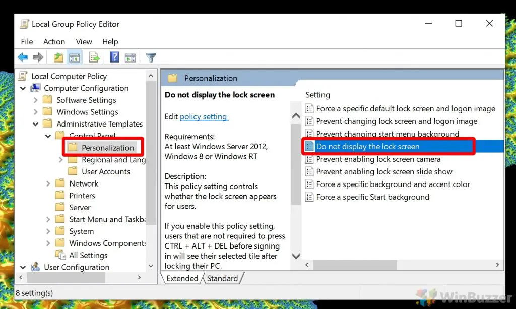 How to Adjust or Turn Off Lock Screen Timeout in Windows 10