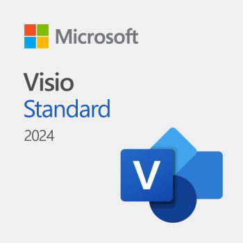 Microsoft Visio Standard 2024 for Windows - Download, One-time Purchase, 1 PC, MFR EP2-07167