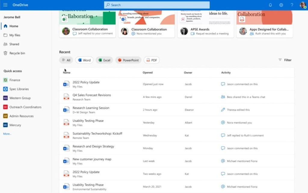 Collaborate with OneDrive for Business – 2025