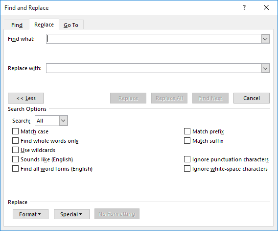 How to Search and Replace Text in Word – 2025