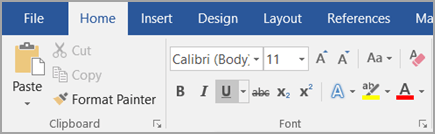 How to Apply Bold, Italic, or Underline Formatting to Text in Word – 2025