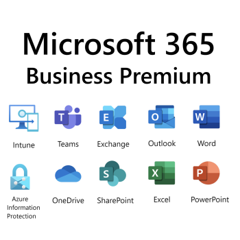 365 Business Premium with Teams - 15 users - Softwarehubs