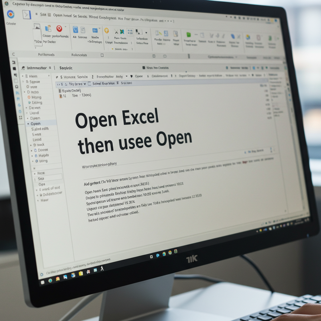 How to Resolve the Issue of Excel Files Opening in Notepad on Windows 11