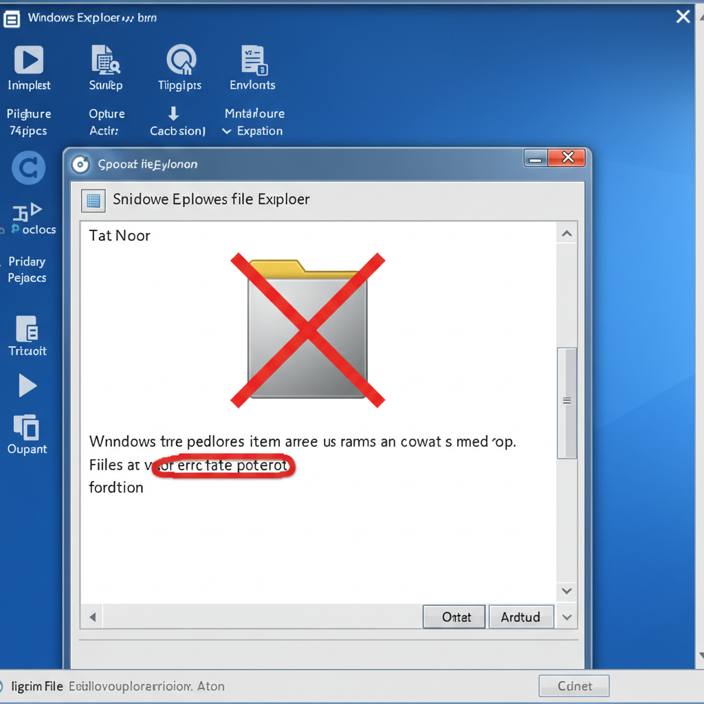 Why Do Windows Folders Show a Red X Icon? – 2025