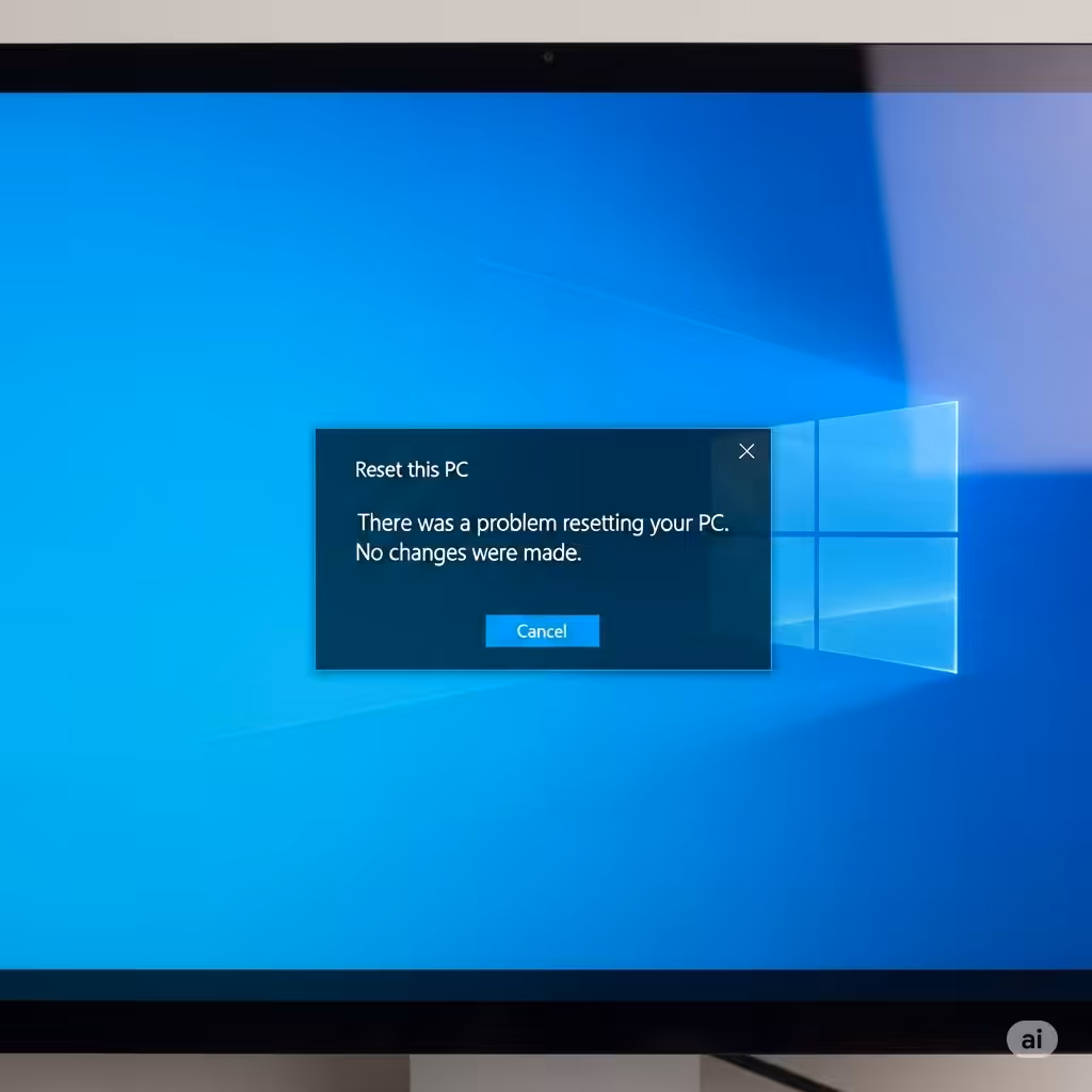 Fixing the “There was a problem resetting your PC” Error Message in Windows 10