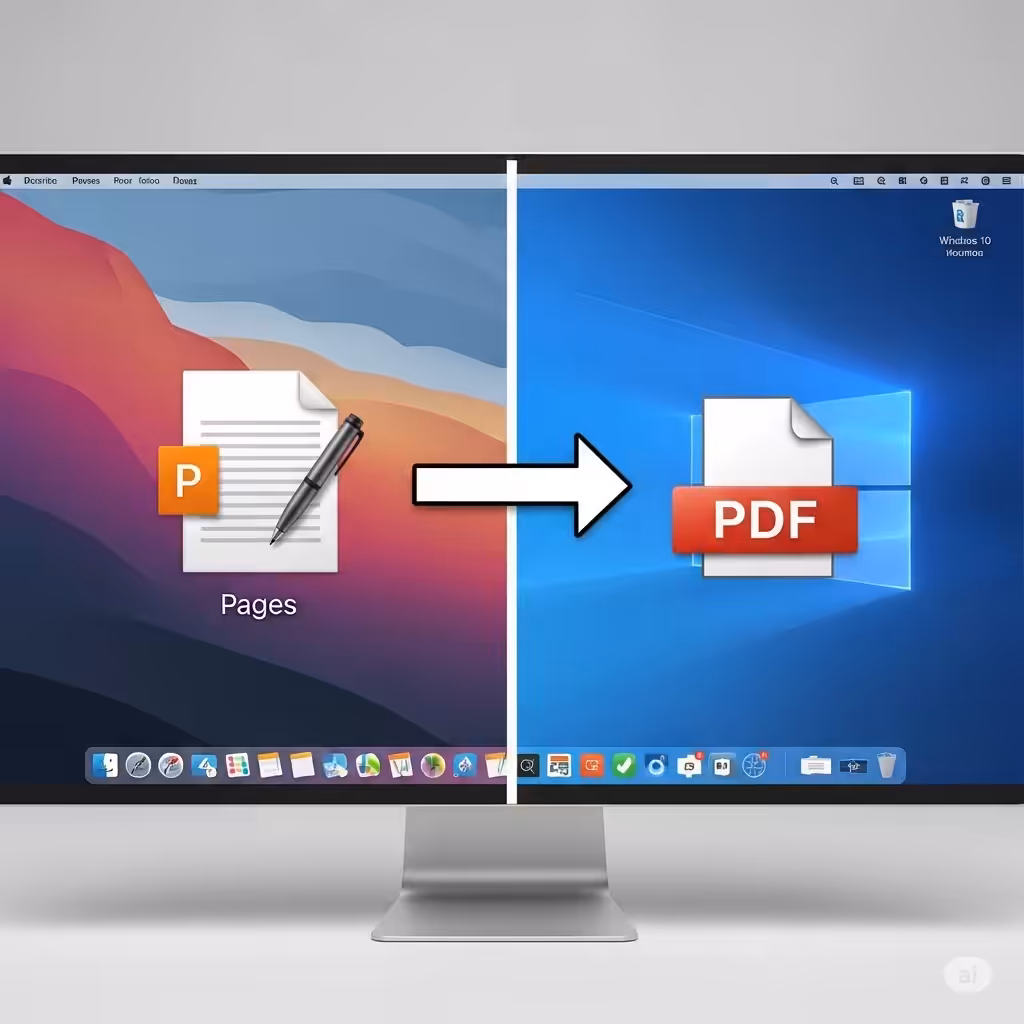 How to Convert Pages Files to PDF on Windows and Mac – 2025