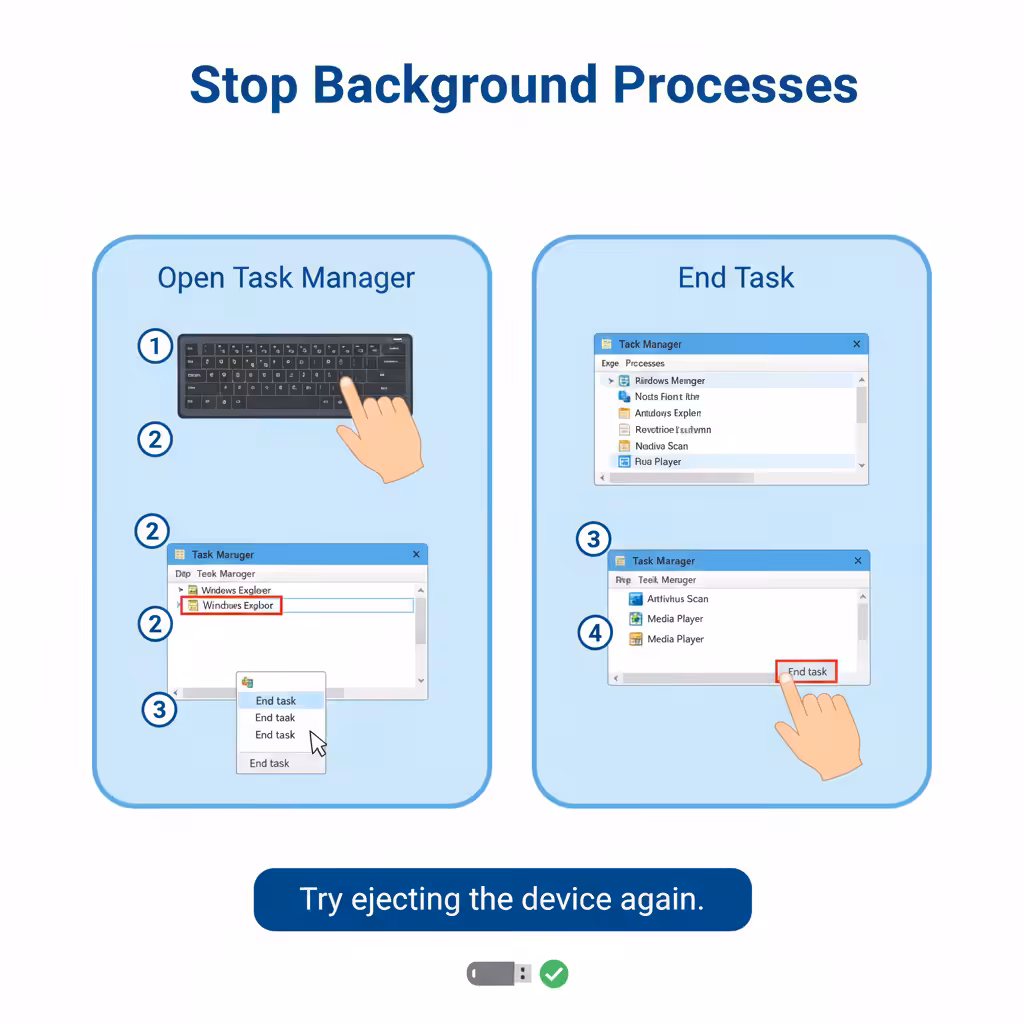 Fixing the “Windows Cannot Stop the Device” Problem – 2025
