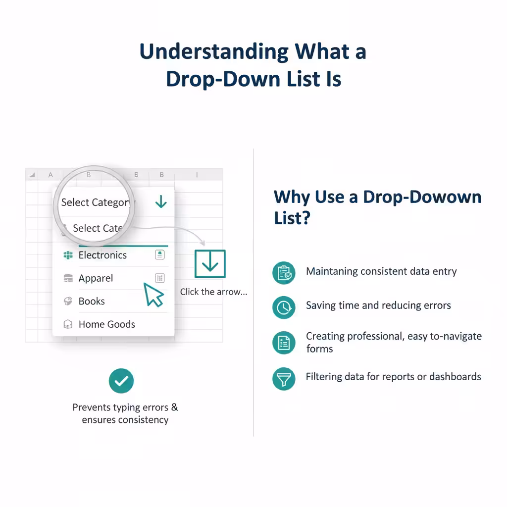 How to Make a Drop-Down List in Excel: A Complete Step-by-Step Guide – 2025