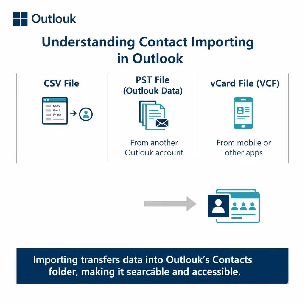 How to Upload and Import Contacts in Outlook – 2025