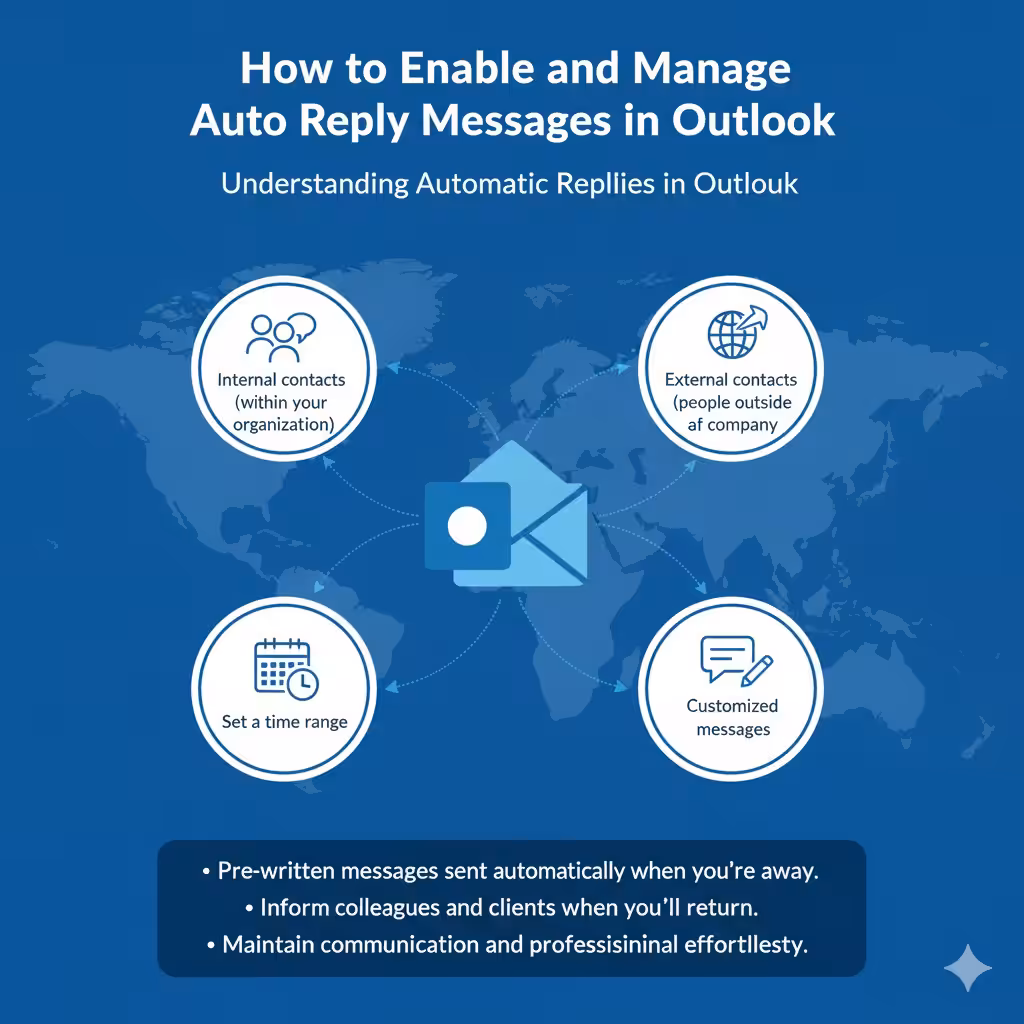 How to Enable and Manage Auto Reply Messages in Outlook – 2025