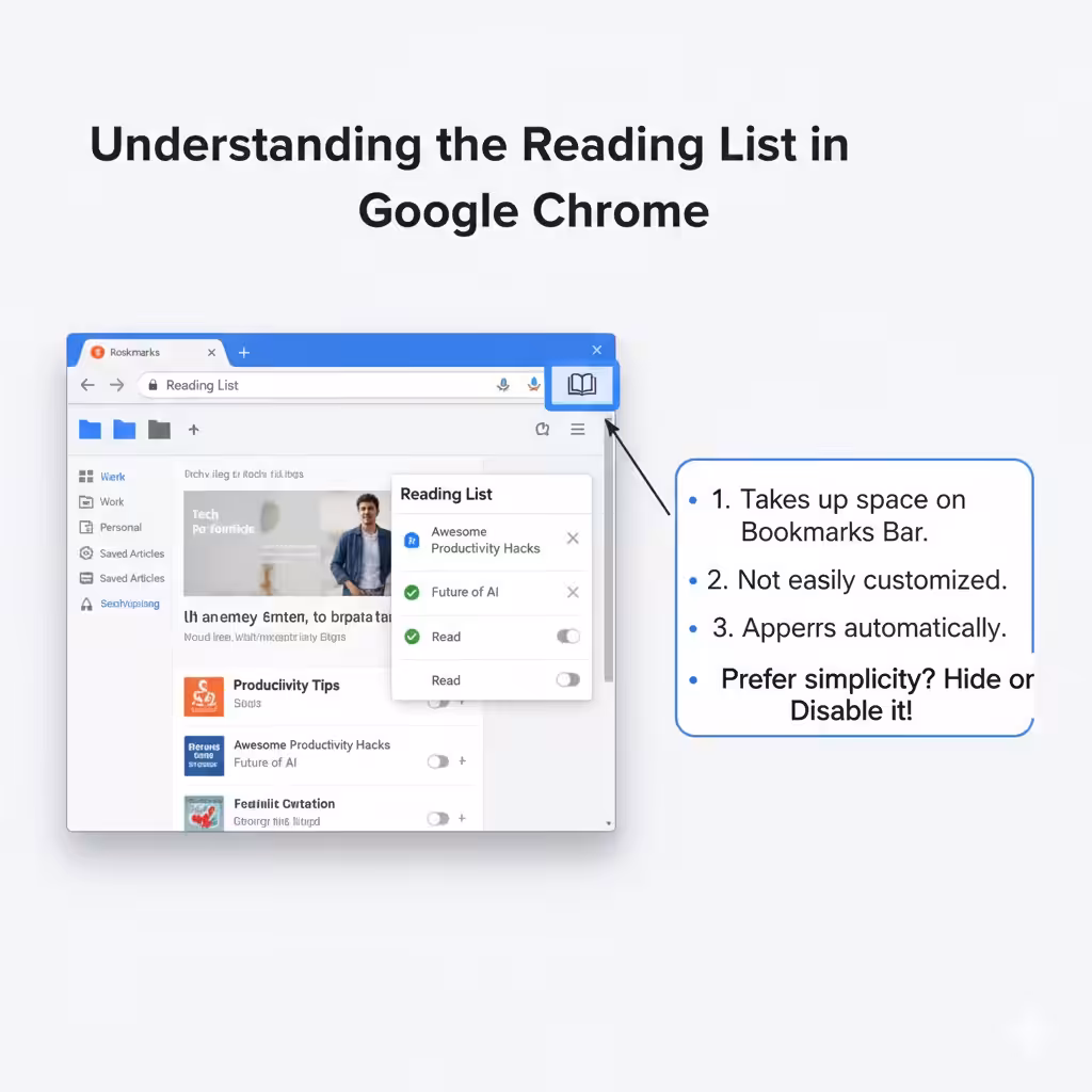 Ways to Remove or Hide the Reading List Feature in Chrome Browser – 2025