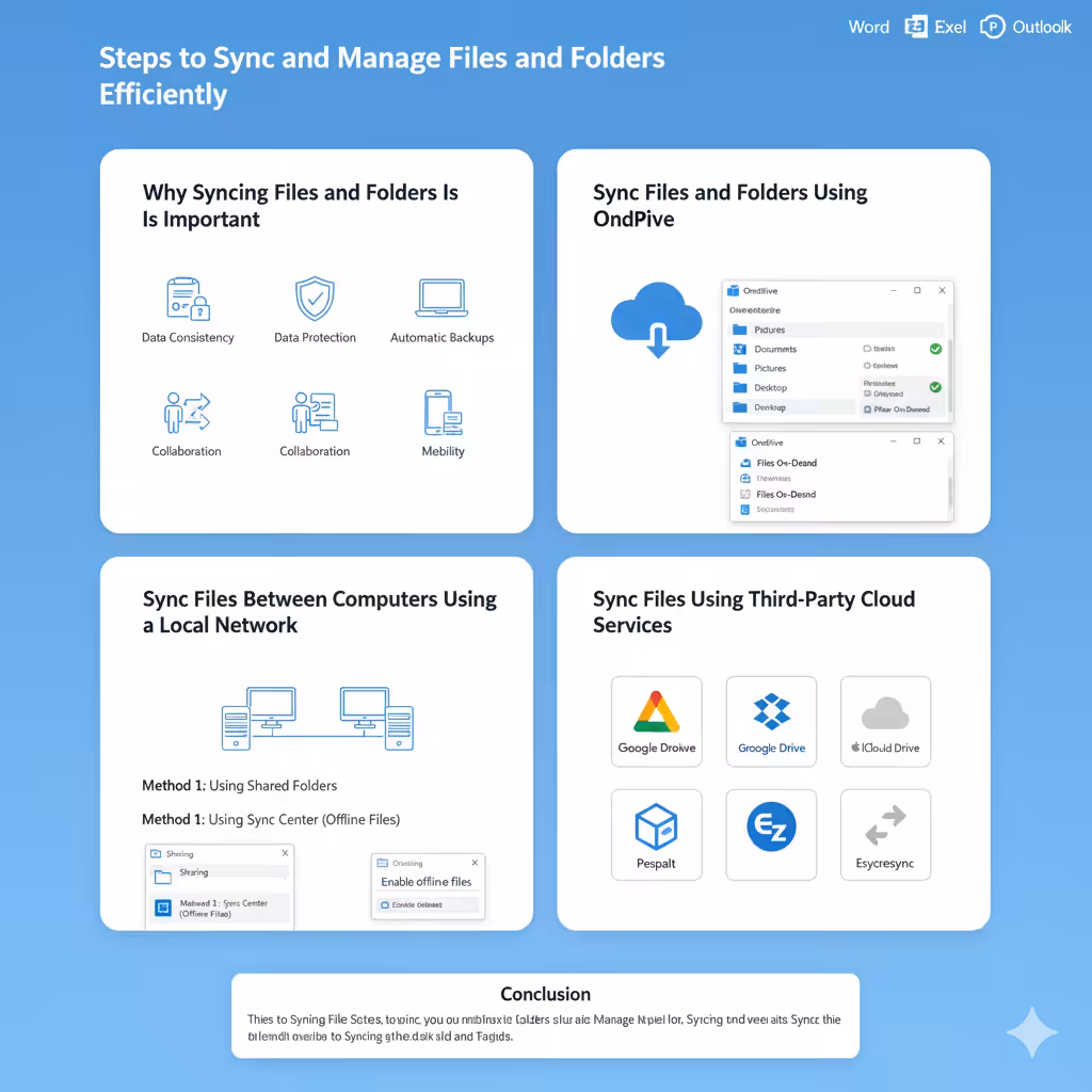 Steps to Sync and Manage Files and Folders Efficiently – 2025