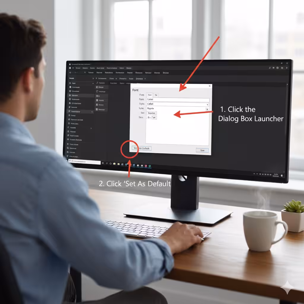 How to Update the Default Font Settings in Microsoft Word – 2025