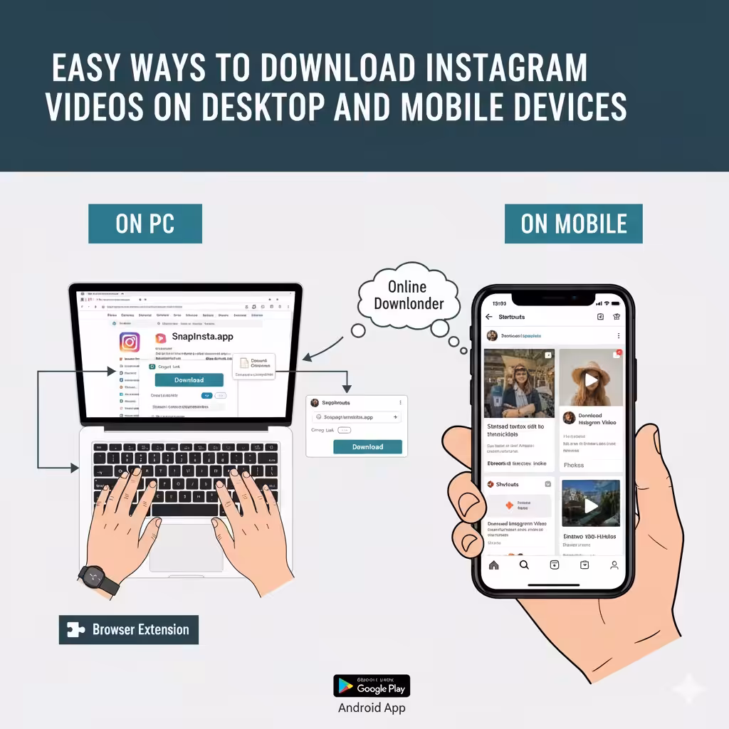 Easy Ways to Download Instagram Videos on Desktop and Mobile Devices – 2025